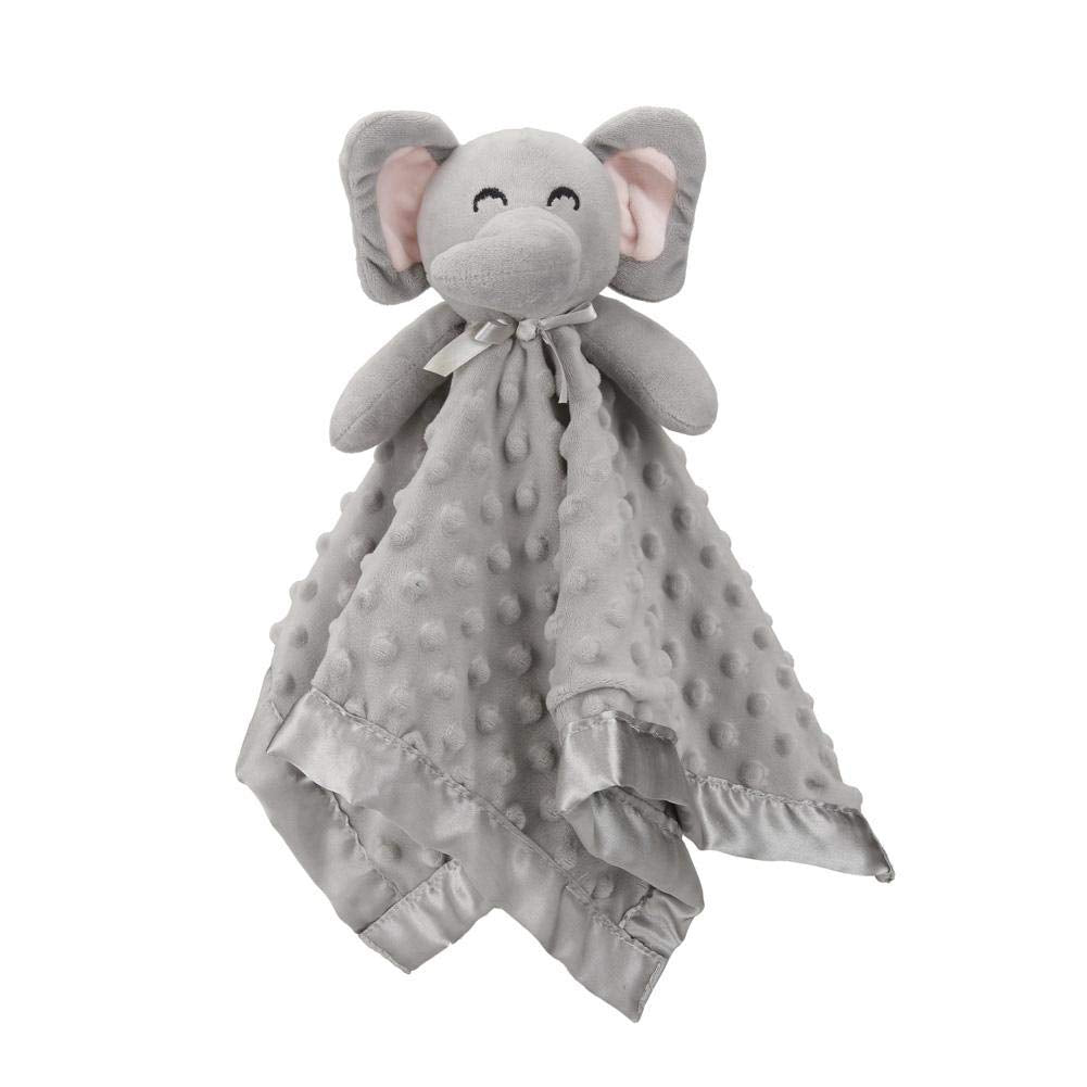 Elephant Security Blanket Soft Baby Lovey Unisex Lovie Christmas Baby Gifts