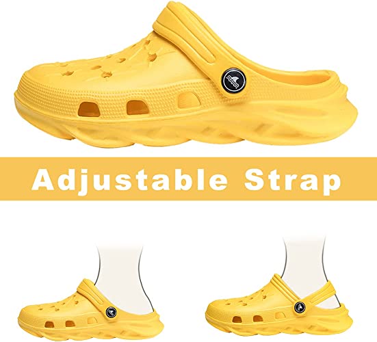 Unisex Toddler Clogs Breathable Non-Slip Kids Clogs Garden High Elasticity Kids Crocs