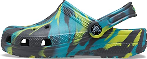 Unisex-Child Kids' Classic Marbled Tie Dye Clog