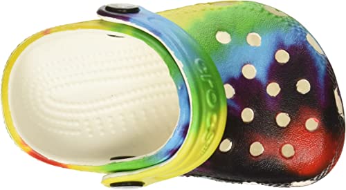 Multi Shade Kids' Classic Tie Dye Clog