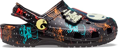 Unisex-Child Classic Disney The Nightmare Before Christmas Glow in The Dark Clogs