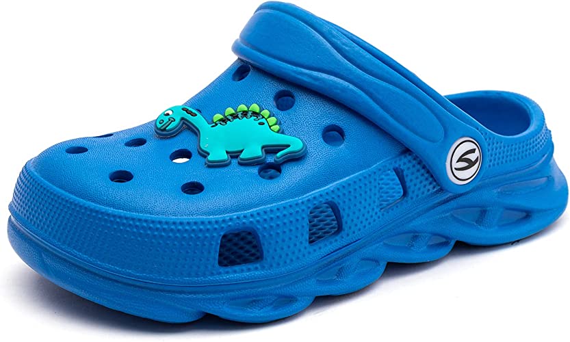Boys and Girls Classic Garden Clogs Slip on Water Shoes